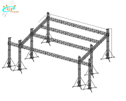 إضاءة المعرض 6061-T6 400mm الألومنيوم حنفية تروس