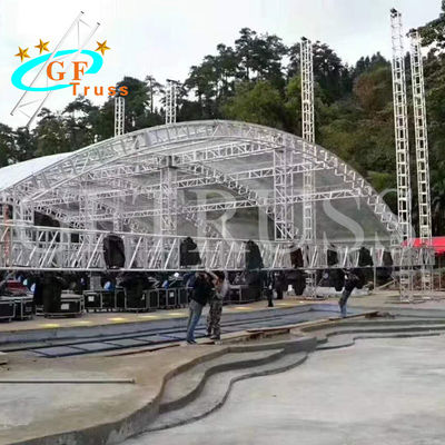 6082 Square Goal Post Truss لمرحلة عروض DJ التجارية