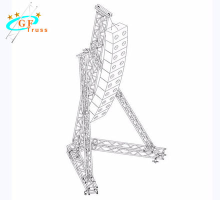 سبائك الألومنيوم 6082 الخطي صفيف المتكلم شنق شعاع تروس