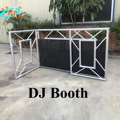 كشك DJ قابل للطي خفيف الوزن من الألومنيوم للحدث