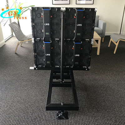 شاشة led جذابة لشاشة المسرح تروس led شاشة حائط عرض موقف أرضي تروس