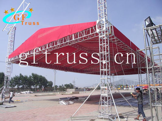 390mm * 390mm No Rust Aluminium Lighting Truss لمرحلة الحفل