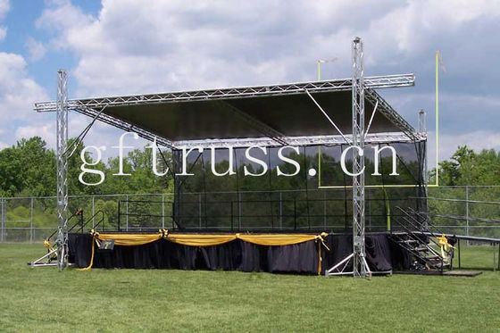 390mm * 390mm No Rust Aluminium Lighting Truss لمرحلة الحفل