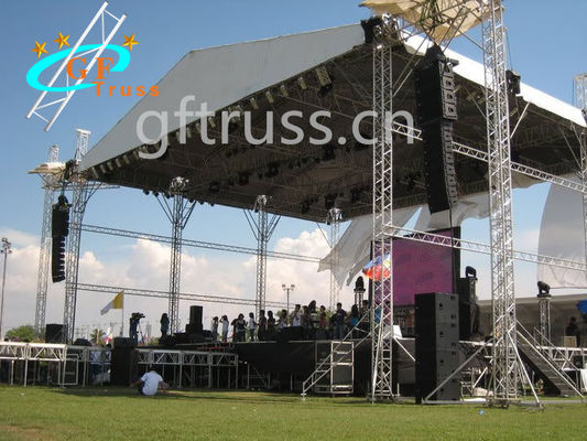 390mm * 390mm No Rust Aluminium Lighting Truss لمرحلة الحفل
