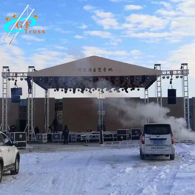 نظام تروس السقف الألومنيوم المثلث شديد التحمل للحفل
