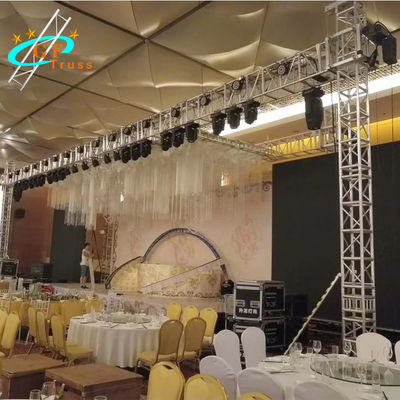 DJ Trade Exhibition Booth الألومنيوم الإضاءة تروس الهيكل الصلب