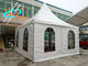 10x20M مأوى خيمة ألومنيوم للحفلات بأكشاك مع جدران جانبية قابلة للإزالة