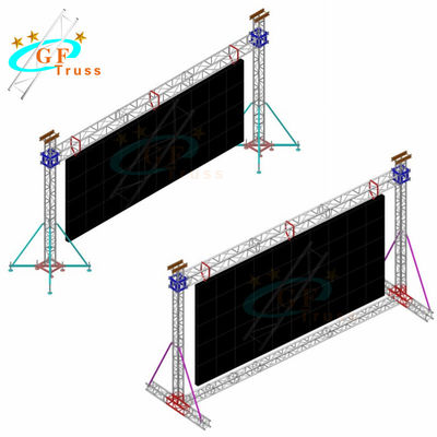 تروس المرحلة الخلفية المرنة الهدف لشاشة LED المعلقة والأضواء