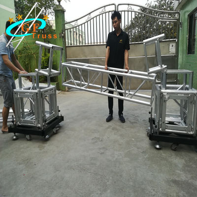 TUV 400cm طول تروس الإضاءة الألومنيوم للرقص
