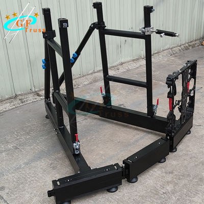خفيفة الوزن LED شاشة Truss Group تدعم نظام Truss لـ 640 * 480mm حجم الخزانة