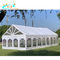 خيمة حزب المظلة البيضاء المحمولة باللون الأبيض المقوى بسقف من البولي إيثيلين 160 جرام