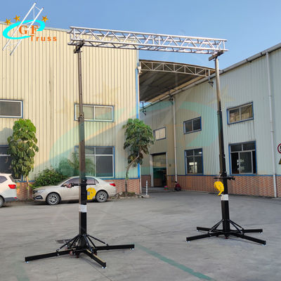 مكبرات صوت بشاشة LED ، حامل تروس خفيف ، كرنك شديد التحمل معلق للأحداث