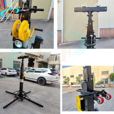 2000mm ارتفاع رفع تروس برج لتعليق مكبرات الصوت